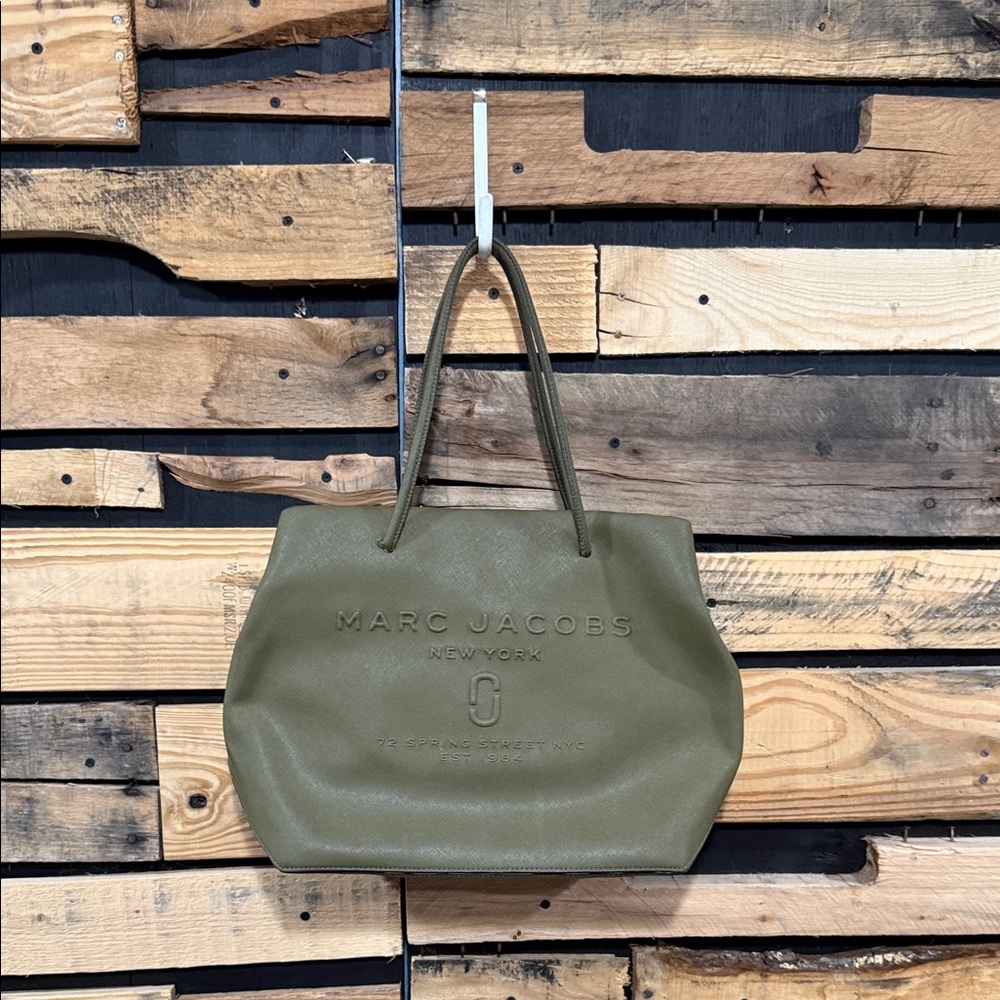 Marc Jacobs The East West Tote Bag -‎ Olive Green